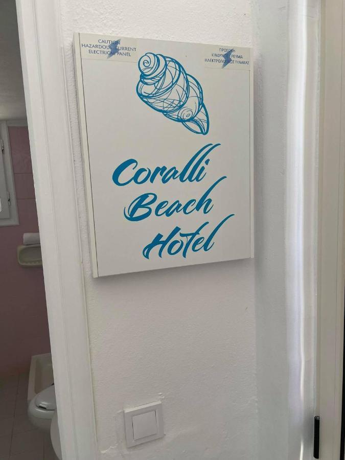 Coralli Beach Hotel Kokkini Hani Exterior photo